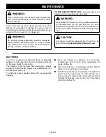 Preview for 14 page of Ryobi CDL1202P Operator'S Manual