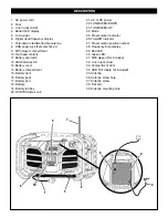 Предварительный просмотр 2 страницы Ryobi CDRC18240G User'S Operating Manual