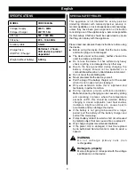 Предварительный просмотр 8 страницы Ryobi CDRC18240G User'S Operating Manual