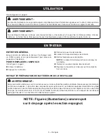 Preview for 9 page of Ryobi CF120L Operator'S Manual