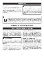 Preview for 16 page of Ryobi CFS1501 Operator'S Manual