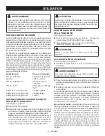 Предварительный просмотр 19 страницы Ryobi CFS1501 Operator'S Manual