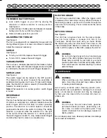 Preview for 13 page of Ryobi CHD-1201 User Manual