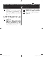 Preview for 116 page of Ryobi CHD-1442 User Manual