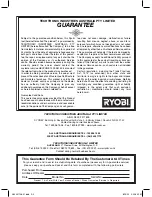 Preview for 9 page of Ryobi CHI1442P Owner'S Operating Manual