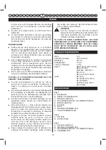 Предварительный просмотр 87 страницы Ryobi CHT1850LC User Manual