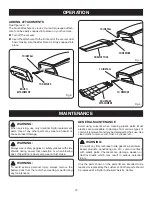 Предварительный просмотр 13 страницы Ryobi CHV180L Operator'S Manual