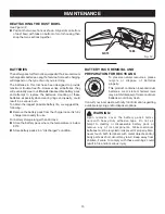 Preview for 15 page of Ryobi CHV180L Operator'S Manual