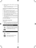 Preview for 9 page of Ryobi CHV182 Owner'S Operating Manual