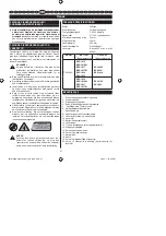 Preview for 41 page of Ryobi CJS-180L User Manual