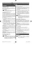 Preview for 49 page of Ryobi CJS-180L User Manual