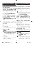 Preview for 59 page of Ryobi CJS-180L User Manual