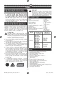 Preview for 71 page of Ryobi CJS-180L User Manual