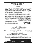 Preview for 6 page of Ryobi CJS1802K Operator'S Manual