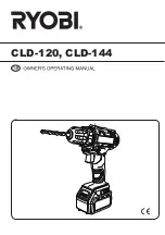 Ryobi CLD-120 Owner'S Operating Manual preview