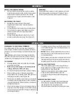 Preview for 8 page of Ryobi CLT1223 Operator'S Manual
