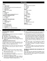 Preview for 6 page of Ryobi CMD1802D User Manual