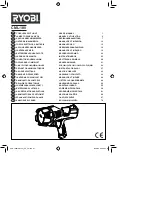 Preview for 1 page of Ryobi CML180 User Manual