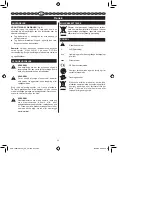 Preview for 28 page of Ryobi CML180 User Manual