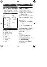 Предварительный просмотр 72 страницы Ryobi CML180 User Manual