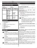 Предварительный просмотр 24 страницы Ryobi CNS-1801M User Manual