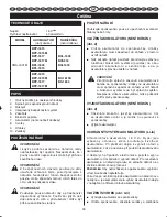 Preview for 42 page of Ryobi CNS-1801M User Manual