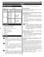 Preview for 72 page of Ryobi CNS-1801M User Manual