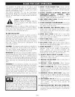 Preview for 2 page of Ryobi COJ6220VK Owner'S Operating Manual