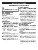 Предварительный просмотр 3 страницы Ryobi CRA1800 Operator'S Manual