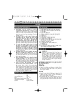 Preview for 11 page of Ryobi CRP-1801/DM User Manual