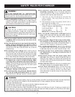 Предварительный просмотр 5 страницы Ryobi CRS180L Operator'S Manual