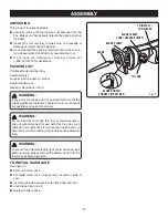 Preview for 10 page of Ryobi CRS180L Operator'S Manual