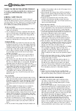 Preview for 8 page of Ryobi CS-1840 Owner'S Operating Manual