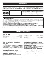 Preview for 19 page of Ryobi CS120L Operator'S Manual