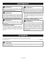 Preview for 37 page of Ryobi CS120L Operator'S Manual