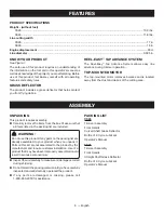 Preview for 10 page of Ryobi CS26 Operator'S Manual