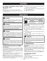 Предварительный просмотр 12 страницы Ryobi CS26 Operator'S Manual