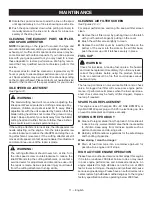 Предварительный просмотр 15 страницы Ryobi CS26 Operator'S Manual