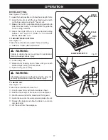 Preview for 17 page of Ryobi CSB121 Operator'S Manual