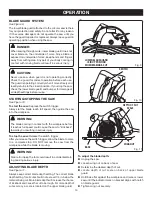 Предварительный просмотр 14 страницы Ryobi CSB122 Operator'S Manual