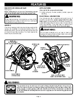 Предварительный просмотр 6 страницы Ryobi CSB1308 Operator'S Manual