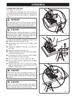 Preview for 15 page of Ryobi csb131 Operator'S Manual