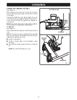 Preview for 16 page of Ryobi csb131 Operator'S Manual