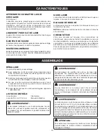 Preview for 10 page of Ryobi CSB133L (French) Manuel D'Utilisation