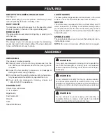 Preview for 10 page of Ryobi CSB141LZ Operator'S Manual