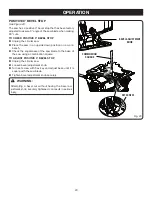 Предварительный просмотр 20 страницы Ryobi CSB141LZ Operator'S Manual