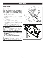 Предварительный просмотр 21 страницы Ryobi CSB141LZ Operator'S Manual