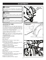 Предварительный просмотр 22 страницы Ryobi CSB141LZ Operator'S Manual