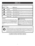 Preview for 7 page of Ryobi CSB142LZ (Spanish) Manual Del Operador