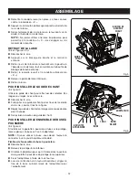 Предварительный просмотр 12 страницы Ryobi CSB142LZK (French) Manuel D'Utilisation